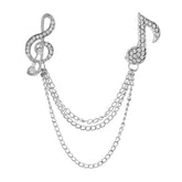 Music Symbol Brooch